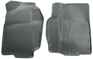 Dodge Ram 1500 Floor Liners - Front - Husky Liners - Classic Style - Gray - `94-`01